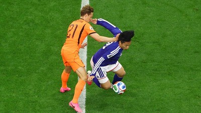 Jepang VS Belanda (Foto: Istimewa)